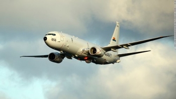 A P-8A Poseidon • <a style="font-size:0.8em;" href="http://www.flickr.com/photos/139546847@N02/24565057294/" target="_blank">View on Flickr</a>