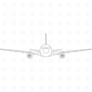 passenger-aircraft-front-view-Download-Royalty-free-Vector-File-EPS-1318 • <a style="font-size:0.8em;" href="http://www.flickr.com/photos/139546847@N02/30318261035/" target="_blank">View on Flickr</a>