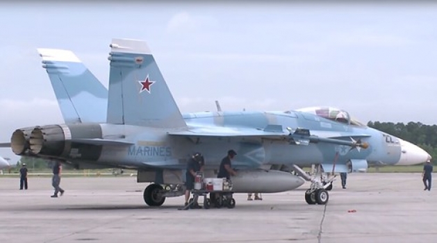 Pics-of-US-jets-painted-in-Russian-colors-spark-Syria-false-flag-conspiracy • <a style="font-size:0.8em;" href="http://www.flickr.com/photos/139546847@N02/30283211226/" target="_blank">View on Flickr</a>