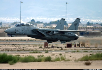 Us navy Grumman F-14D Tomcat • <a style="font-size:0.8em;" href="http://www.flickr.com/photos/139546847@N02/29687559303/" target="_blank">View on Flickr</a>